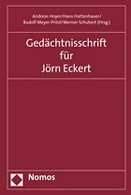 Fester Einband Gedächtnisschrift für Jörn Eckert von 