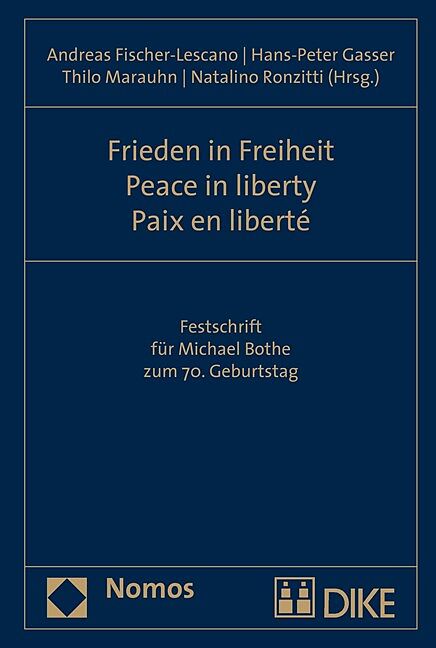 Frieden in Freiheit - Peace in liberty - Paix en liberté