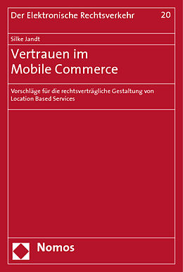 Kartonierter Einband Vertrauen im Mobile Commerce von Silke Jandt