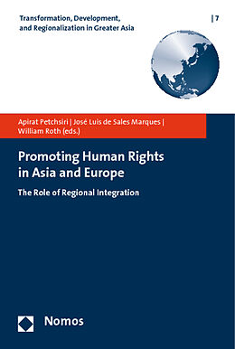 Couverture cartonnée Promoting Human Rights in Asia and Europe de 