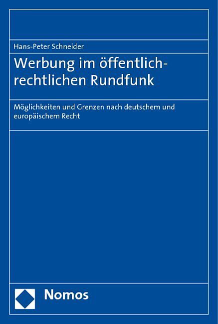 Werbung im öffentlich-rechtlichen Rundfunk