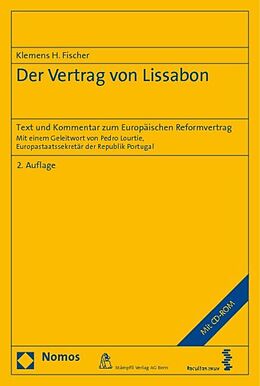 Kartonierter Einband Der Vertrag von Lissabon von Klemens H. Fischer