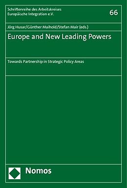 Couverture cartonnée Europe and New Leading Powers de 