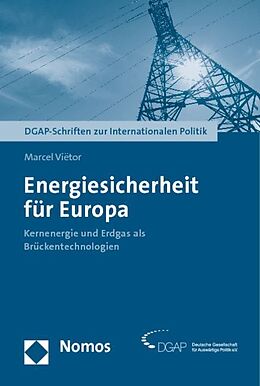 Couverture cartonnée Energiesicherheit für Europa de Marcel Vietor