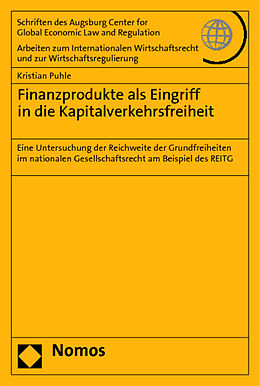 Kartonierter Einband Finanzprodukte als Eingriff in die Kapitalverkehrsfreiheit von Kristian Puhle