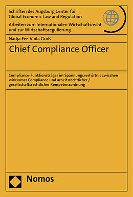 Kartonierter Einband Chief Compliance Officer von Nadja Fee Viola Groß