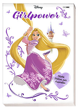 Kartonierter Einband Disney Girlpower Malblock von Panini