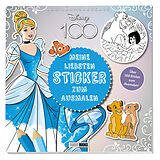 Kartonierter Einband Disney 100: Meine liebsten Sticker zum Ausmalen von Panini