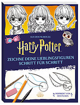 Kartonierter Einband Aus den Filmen zu Harry Potter: Zeichne deine Lieblingsfiguren Schritt für Schritt von 