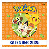 Kalender Pokémon: Kalender 2025 von 
