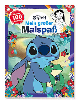 Kartonierter Einband Disney Stitch: Mein großer Malspaß von Disney, Panini