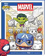 Kartonierter Einband (Kt) Marvel: Das offizielle Avengers Funko Pop!-Malbuch von Marvel, Panini