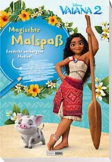 Kartonierter Einband Disney Vaiana 2: Magischer Malspaß - Entdecke verborgene Motive! von Disney, Panini