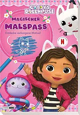 Kartonierter Einband Gabby's Dollhouse: Magischer Malspaß - Entdecke verborgene Motive! von Panini