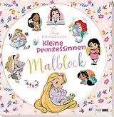 Kartonierter Einband Disney Prinzessin: Kleine Prinzessinnen Malblock von 