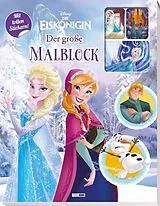 Kartonierter Einband Disney Die Eiskönigin: Der große Malblock von 