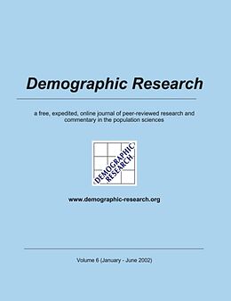 Kartonierter Einband Demographic Research, Volume 6 von 