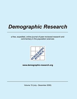 Kartonierter Einband Demographic Research, Volume 15 von 