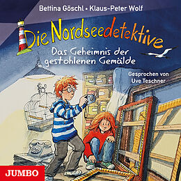 Audio CD (CD/SACD) Die Nordseedetektive. Das Geheimnis der gestohlenen Gemälde [8] von Klaus-Peter Wolf, Bettina Göschl