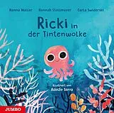 Fester Einband Ricki in der Tintenwolke von Hanna Müller, Hannah Stollmayer, Carla Swiderski