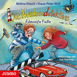 Audio CD (CD/SACD) Die Nordseedetektive. Filmreife Falle von Klaus-Peter Wolf, Bettina Göschl