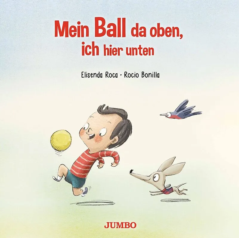Mein Ball da oben, ich hier unten