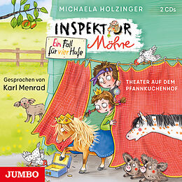 Audio CD (CD/SACD) Inspektor Möhre. Ein Fall für vier Hufe. Theater auf dem Pfannkuchenhof von Michaela Holzinger