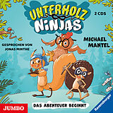 Audio CD (CD/SACD) Unterholz-Ninjas. Das Abenteuer beginnt von Michael Mantel