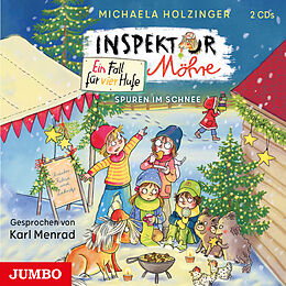 Audio CD (CD/SACD) Inspektor Möhre. Ein Fall für vier Hufe. Spuren im Schnee von Michaela Holzinger