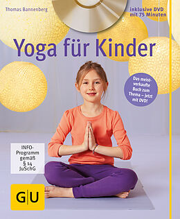 Couverture cartonnée Yoga für Kinder (mit DVD) de Thomas Bannenberg