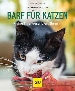 Kartonierter Einband BARF für Katzen von Natalie Dillitzer
