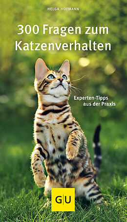 Kartonierter Einband 300 Fragen zum Katzenverhalten von Helga Hofmann