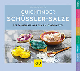 Couverture cartonnée Schüßler-Salze, Quickfinder de Günther H. Heepen