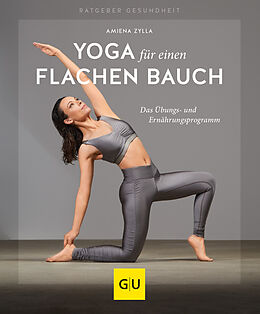 Kartonierter Einband Yoga für einen flachen Bauch von Amiena Zylla