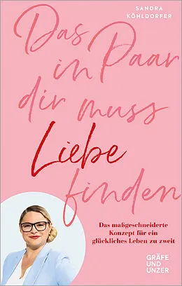 Fester Einband Das Paar in dir muss Liebe finden von Sandra Köhldorfer