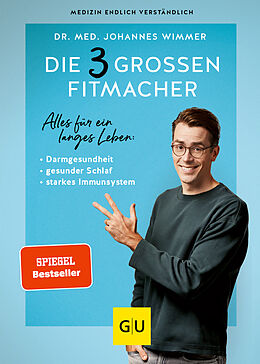 Fester Einband Die 3 großen Fitmacher von Johannes Wimmer