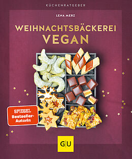 Kartonierter Einband Weihnachtsbäckerei vegan von Lena Merz