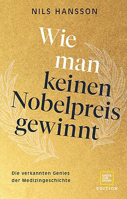 E-Book (epub) Wie man keinen Nobelpreis gewinnt von Nils Hansson