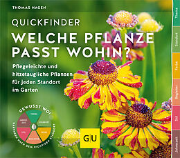 Kartonierter Einband Quickfinder Welche Pflanze passt wohin? von Thomas Hagen