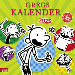 Kalender Gregs Kalender 2025 von Jeff Kinney