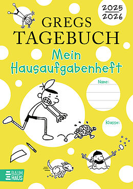 Kalender Gregs Tagebuch - Mein Hausaufgabenheft 2025/2026 von Jeff Kinney