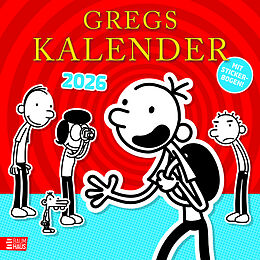 Kalender Gregs Kalender 2026 von Jeff Kinney