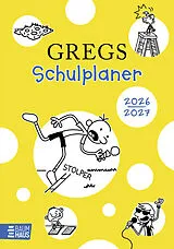 Kalender Gregs Schulplaner 2026/2027 von Jeff Kinney