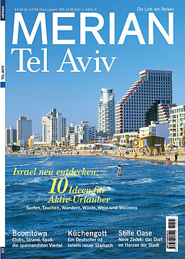 Kartonierter Einband MERIAN Tel Aviv von 
