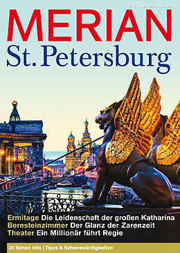 Kartonierter Einband MERIAN St. Petersburg von 