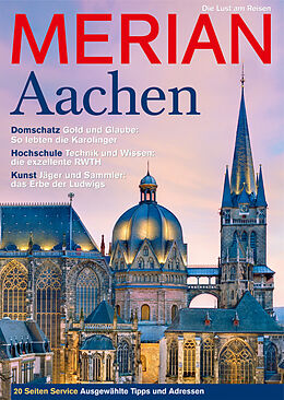 Paperback MERIAN Aachen von 