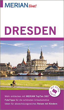 Kartonierter Einband MERIAN live! Reiseführer Dresden von Bernd Wurlitzer, Kerstin Sucher