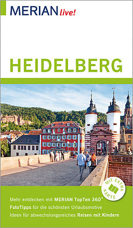 Kartonierter Einband MERIAN live! Reiseführer Heidelberg von Rüdiger Tschacher, Iris Schaper
