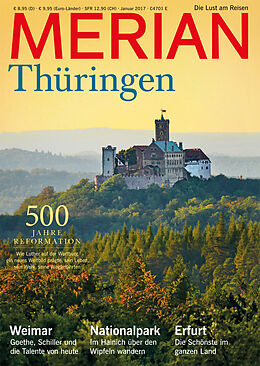 Paperback MERIAN Thüringen von 