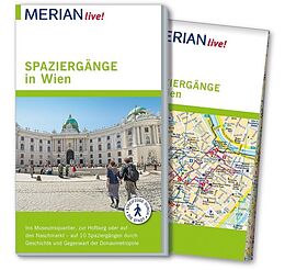 Kartonierter Einband MERIAN live! Reiseführer Spaziergänge in Wien von Gabriele Buchas